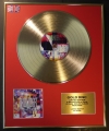 THUNDER/LTD. EDITION CD GOLD DISC/RECORD/