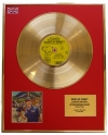 AEROSMITH/LTD. EDITION CD GOLD DISC/RECORD/