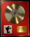 BRYAN ADAMS/LTD. EDITION CD GOLD DISC/RECORD/