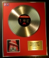 LED ZEPPELIN/LTD. EDITION CD GOLD DISC/RECORD/