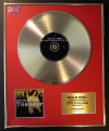 THUNDER/LTD. EDITION CD GOLD DISC/RECORD/