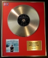 BRUCE DICKINSON/LTD. EDITION CD GOLD DISC/RECORD/