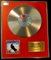 THE BLACK CROWES/LTD. EDITION CD GOLD DISC/RECORD/