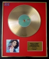 SELENA GOMEZ & THE SCENE/LTD. EDITION CD GOLD DISC/RECORD/A YEAR WITHOUT RAIN
