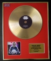 TINIE TEMPAH/LTD. EDITION CD GOLD DISC/RECORD/