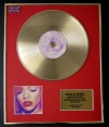 RIHANNA/LTD. EDITION CD GOLD DISC/RECORD/