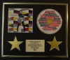 ELVIS COSTELLO/CD DISPLAY/LIMITED EDITION/COA/THE FIRST 10 YEARS