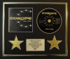 EUROPE/CD DISPLAY/LIMITED EDITION/COA/1982-2000
