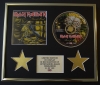 IRON MAIDEN/CD DISPLAY/LIMITED EDITION/COA/PIECE OF MIND