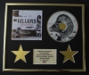 THE KILLERS/CD DISPLAY/LIMITED EDITION/COA/SAM'S TOWN