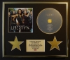 LIBERTY X/CD DISPLAY/LIMITED EDITION/COA/THINKING IT OVER