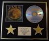 RUSH/CD DISPLAY/LIMITED EDITION/COA/CARESS OF STEEL