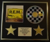 R.E.M./CD DISPLAY/LIMITED EDITION/COA/OUT OF TIME