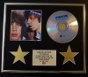 THE ROLLING STONES/CD DISPLAY/LIMITED EDITION/COA/BLACK AND BLUE