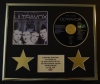 ULTRAVOX/CD DISPLAY/ LIMITED EDITION/COA/THE VOICE - THE BEST OF