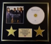 WESTLIFE/CD DISPLAY/ LIMITED EDITION/COA/BACK HOME
