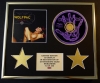 WOLFPAC/CD DISPLAY/ LIMITED EDITION/COA/EVIL IS...