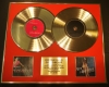 AMY WINEHOUSE/DOUBLE CD GOLD DISC DISPLAY/LTD. EDITION/COA