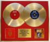 BIG COUNTRY/DOUBLE CD GOLD DISC DISPLAY/LTD. EDITION/COA/ THE CROSSING & GREATEST HITS