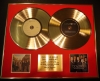 BOYZONE/DOUBLE CD GOLD DISC DISPLAY/LTD. EDITION/COA