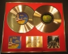THE BEATLES/DOUBLE CD GOLD DISC DISPLAY/LTD. EDITION/COA/