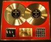 THE BEATLES/DOUBLE CD GOLD DISC DISPLAY/LTD. EDITION/COA