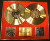 BON JOVI/DOUBLE CD GOLD DISC DISPLAY/LTD. EDITION/COA/