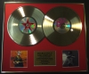 BRYAN ADAMS/DOUBLE CD GOLD DISC DISPLAY/LTD. EDITION/COA/18 TILL I DIE & ROOM SERVICE