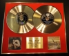 CREED/DOUBLE CD GOLD DISC DISPLAY/LTD ED/COA/