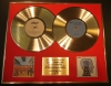 THE CHEMICAL BROTHERS/DOUBLE CD GOLD DISC DISPLAY/LTD ED/COA/