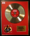BAD MANNERS/LTD. EDITION CD GOLD DISC/RECORD/COA/
