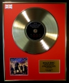 MCFLY/LTD. EDITION CD GOLD DISC/RECORD/COA/