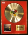BLINK 182/CD GOLD DISC/RECORD/LIMITED EDITION/COA/TAKE OFF YOUR PANTS AND JACKET