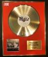 BLACK REBEL MOTORCYCLE CLUB/CD GOLD DISC/RECORD/LIMITED EDITION/COA/