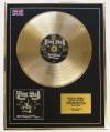 VIKING SKULL/CD GOLD DISC/RECORD/LIMITED EDITION/COA/ DOOM GLOOM HEARTACHE & WHISKEY