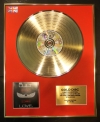 THE CULT/CD GOLD DISC/RECORD/LIMITED EDITION/COA/