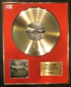 SLIPKNOT/CD GOLD DISC/RECORD/LIMITED EDITION/COA/