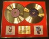 DAVID BOWIE/DOUBLE CD GOLD DISC DISPLAY/LTD. EDITION/COA/
