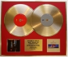 DEPECHE MODE/DOUBLE CD GOLD DISC DISPLAY/LTD. EDITION/COA/BLACK CELEBRATION & MUSIC FOR THE MASSES