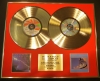 DIRE STRAITS/DOUBLE CD GOLD DISC DISPLAY/LTD. EDITION/COA/