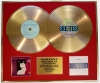 DURAN DURAN/DOUBLE CD GOLD DISC DISPLAY/LTD. EDITION/COA/ RIO & GREATEST