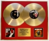 GREEN DAY/DOUBLE CD GOLD DISC DISPLAY/LTD. EDITION/COA/ AMERICAN IDIOT & 21ST CENTURY BREAKDOWN