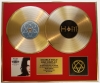 HIM/DOUBLE CD GOLD DISC DISPLAY/LTD. EDITION/COA/AND LOVE SAID NO... & HIM