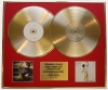 KYLIE MINOGUE/DOUBLE CD GOLD DISC DISPLAY/LTD. EDITION/COA/LIGHT YEARS & FEVER