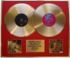 KORN/DOUBLE CD GOLD DISC DISPLAY/LTD. EDITION/COA/FOLLOW THE LEADER & UNTOUCHABLES