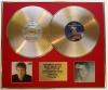 JOHN LENNON/DOUBLE CD GOLD DISC DISPLAY/LTD. EDITION/COA/THE JOHN LENNON COLLECTION & IMAGINE