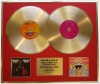 JIMI HENDRIX/DOUBLE CD GOLD DISC DISPLAY/LTD. EDITION/COA/ARE YOU EXPERIENCED & AXIS:BOLD AS LOVE