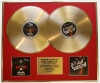 JUDAS PRIEST/DOUBLE CD GOLD DISC DISPLAY/LTD. EDITION/COA/KILLING MACHINE & BRITISH STEEL