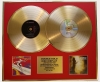JOE SATRIANI/DOUBLE CD GOLD DISC DISPLAY/LTD. EDITION/COA/SURFING WITH THE ALIEN & THE EXTREMIST