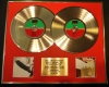 LED ZEPPELIN/DOUBLE CD GOLD DISC DISPLAY/LTD. EDITION/COA/LED ZEPPELIN & LED ZEPPELIN II